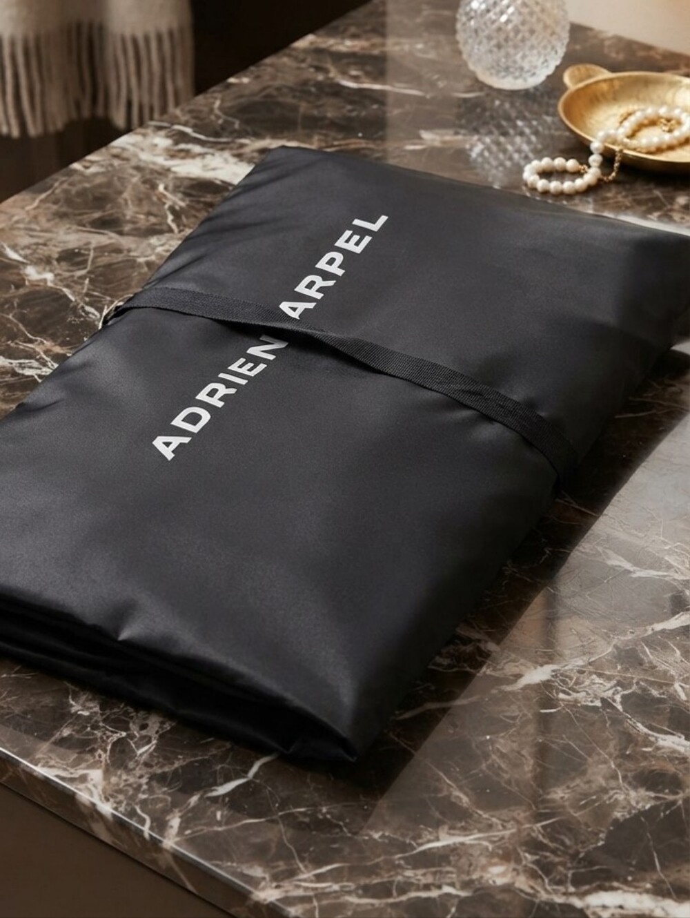 Adrien Arpel Black Travel/Storage Pouch